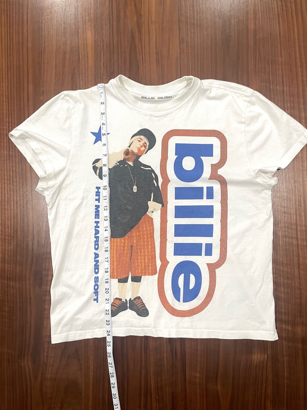 Billie Eilish Hit Me Hard and Soft 2024/2025 Tour Graphic Tee streetwear - Picture 4 of 5